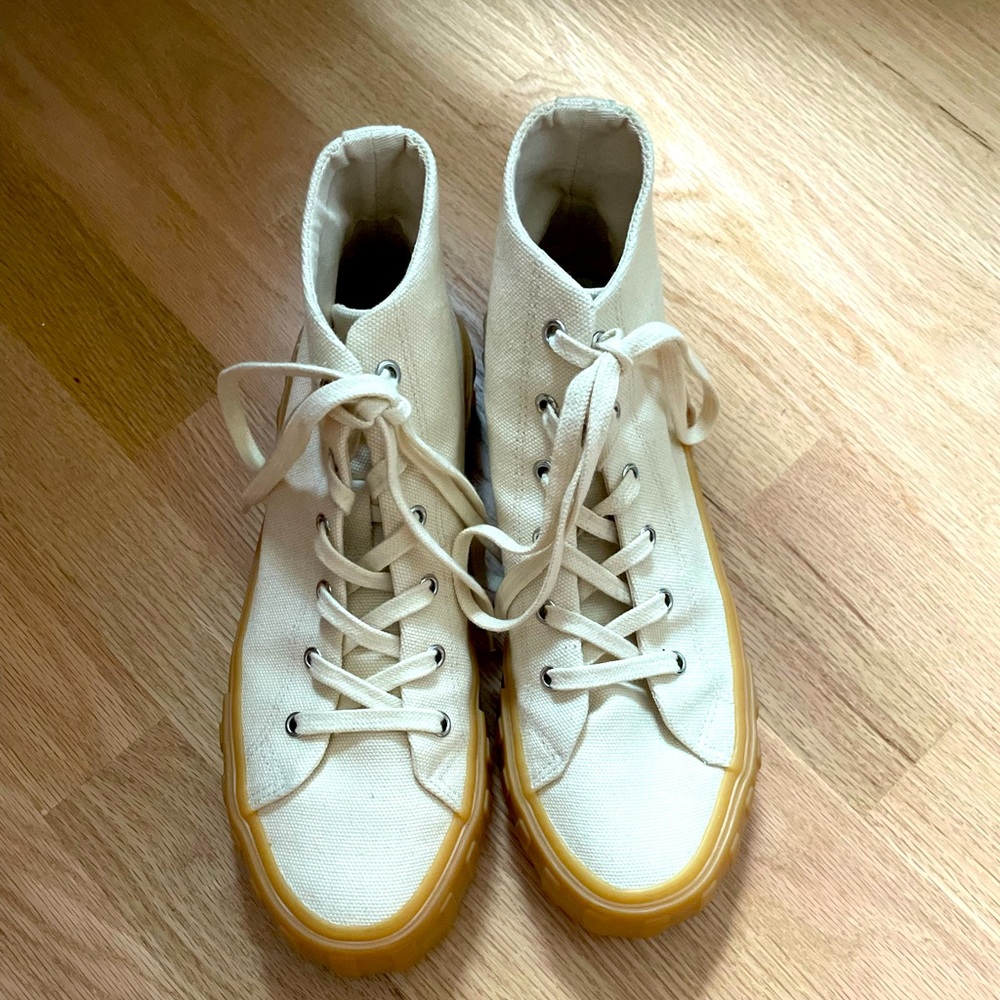 Zara Nude High Tops